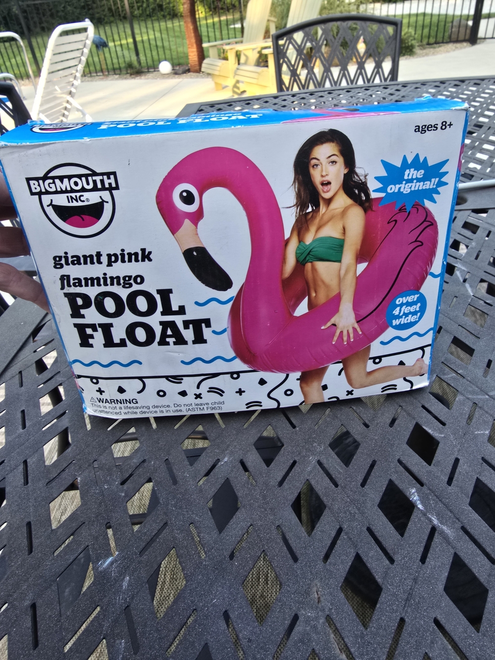 BIGMOUTH Inc. Giant Pink Flamingo Pool Float - Pink